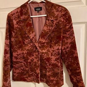 Corduroy waste jacket